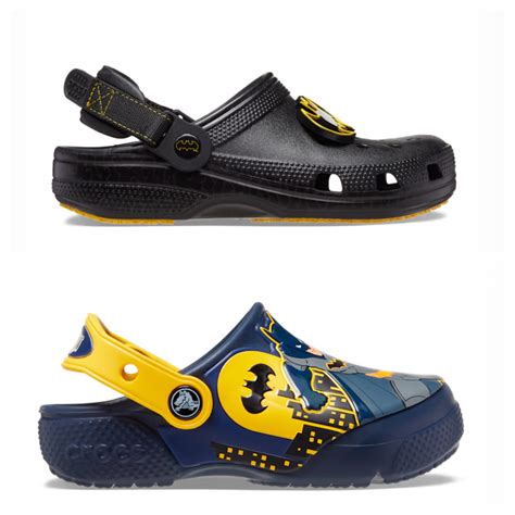 batman clogs and jibbitz.